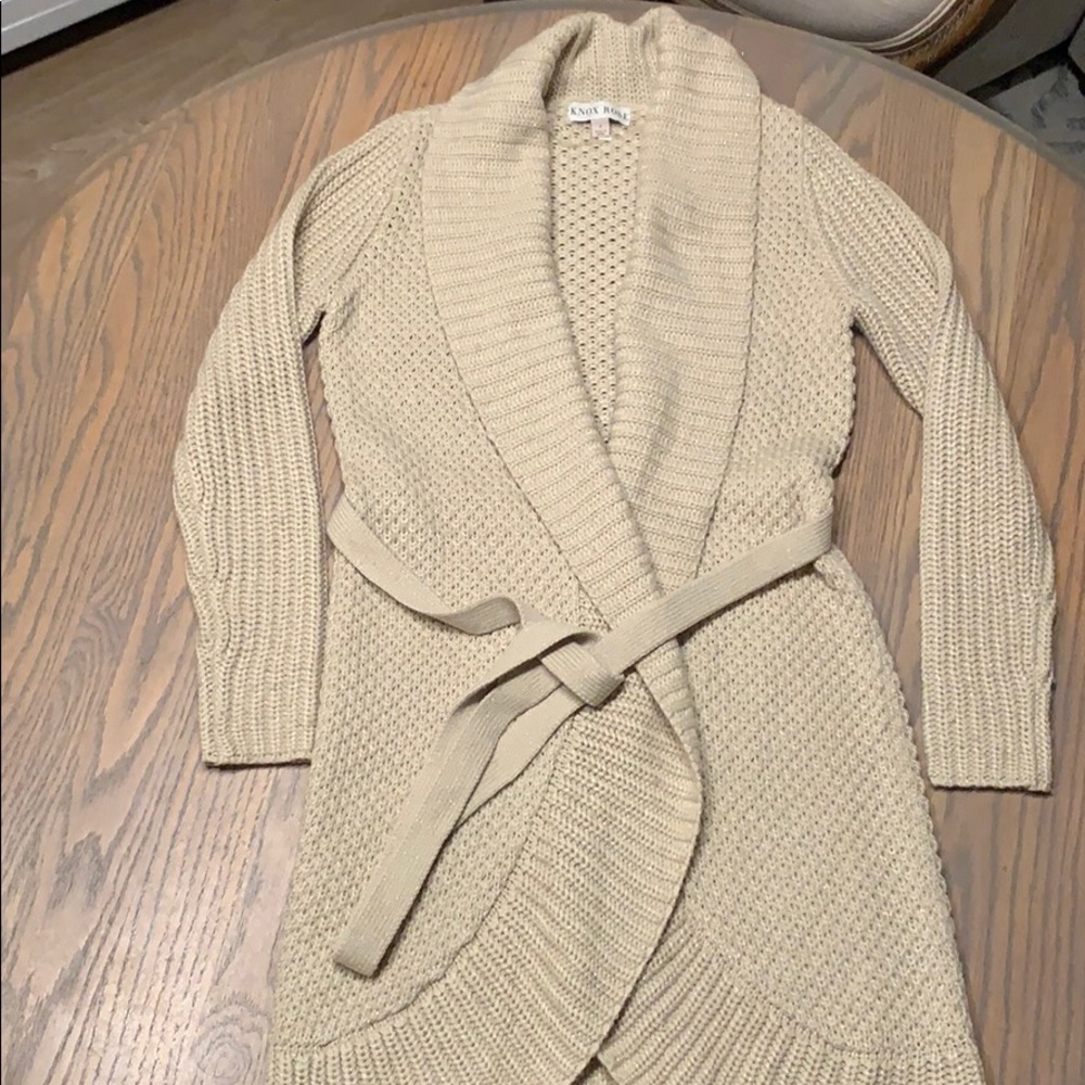Knox Rose Cardigan Duster Sweater